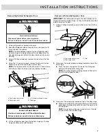 Предварительный просмотр 7 страницы Whirlpool W10325088A Use & Care Manual