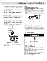 Предварительный просмотр 11 страницы Whirlpool W10325088A Use & Care Manual