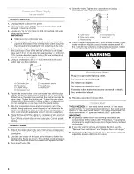 Предварительный просмотр 6 страницы Whirlpool w10326799b Use & Care Manual