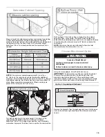 Предварительный просмотр 13 страницы Whirlpool W10329310A Installation Instructions Manual