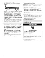 Предварительный просмотр 6 страницы Whirlpool W10329360A User Instructions