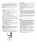 Предварительный просмотр 10 страницы Whirlpool W10329360A User Instructions