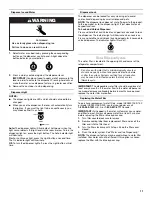 Предварительный просмотр 11 страницы Whirlpool W10329360A User Instructions