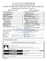 Предварительный просмотр 1 страницы Whirlpool W10356101A Installation Instructions Manual