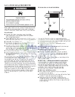 Предварительный просмотр 6 страницы Whirlpool W10356101A Installation Instructions Manual