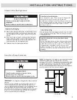 Предварительный просмотр 5 страницы Whirlpool W10417000B Use & Care Manual