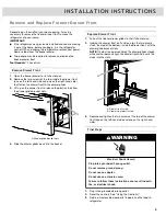 Предварительный просмотр 9 страницы Whirlpool W10417000B Use & Care Manual