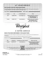 Предварительный просмотр 80 страницы Whirlpool W10417000B Use & Care Manual