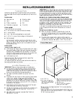 Предварительный просмотр 3 страницы Whirlpool W10430946A Installation Instructions Manual