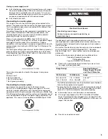 Предварительный просмотр 5 страницы Whirlpool W10430946A Installation Instructions Manual