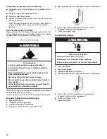 Предварительный просмотр 14 страницы Whirlpool W10430946A Installation Instructions Manual