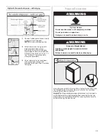 Предварительный просмотр 11 страницы Whirlpool W10435039A Installation Instructions Manual