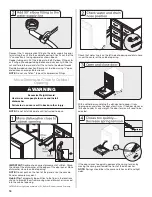 Предварительный просмотр 16 страницы Whirlpool W10435039A Installation Instructions Manual