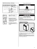 Предварительный просмотр 11 страницы Whirlpool W10435040A Installation Instructions Manual