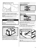 Предварительный просмотр 15 страницы Whirlpool W10435040A Installation Instructions Manual