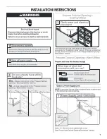 Preview for 7 page of Whirlpool W10435040C Installation Instructions Manual