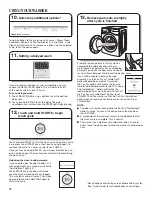 Preview for 12 page of Whirlpool W10441071B Use & Care Manual