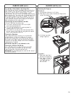 Предварительный просмотр 13 страницы Whirlpool W10441073B Use & Care Manual