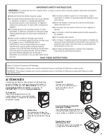 Preview for 3 page of Whirlpool W10441096D Use & Care Manual