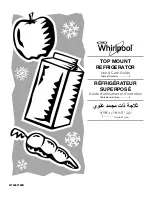 Preview for 1 page of Whirlpool W10462760B Use & Care Manual