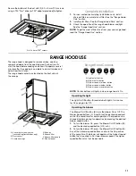 Предварительный просмотр 11 страницы Whirlpool W10502583F Installation Instructions And Use & Care Manual