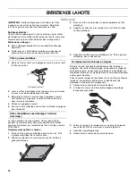 Предварительный просмотр 44 страницы Whirlpool W10502583F Installation Instructions And Use & Care Manual