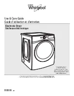 Whirlpool W10524376C Use & Care Manual предпросмотр