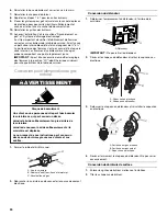 Предварительный просмотр 34 страницы Whirlpool W10526086A Installation Instructions Manual