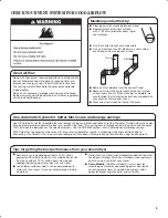 Preview for 5 page of Whirlpool W10529641A Use & Care Manual