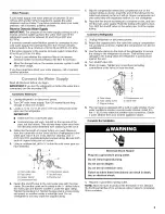 Предварительный просмотр 5 страницы Whirlpool W10551713A User Instructions