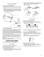 Предварительный просмотр 17 страницы Whirlpool W10551713A User Instructions