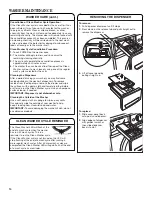 Preview for 14 page of Whirlpool W10554129C Use & Care Manual