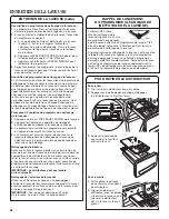 Preview for 36 page of Whirlpool W10554129C Use & Care Manual