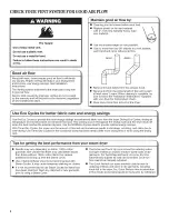 Preview for 4 page of Whirlpool w10562333a Use & Care Manual