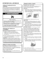 Preview for 22 page of Whirlpool W10562346B Use And Care Manual