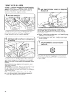 Предварительный просмотр 10 страницы Whirlpool w1058789a Use & Care Manual