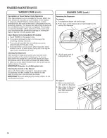 Предварительный просмотр 14 страницы Whirlpool w1058789a Use & Care Manual