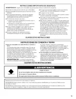 Preview for 19 page of Whirlpool w10596244a Use & Care Manual