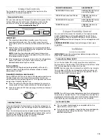 Предварительный просмотр 13 страницы Whirlpool W10597601A User Instructions