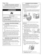 Preview for 13 page of Whirlpool W10680139C Use & Care Manual