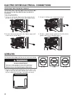 Предварительный просмотр 22 страницы Whirlpool W10726005A Installation Instructions Manual