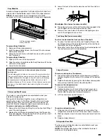 Предварительный просмотр 21 страницы Whirlpool W10730921A User Instructions