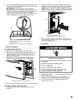 Предварительный просмотр 41 страницы Whirlpool W10730921A User Instructions