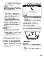 Предварительный просмотр 59 страницы Whirlpool W10730921A User Instructions