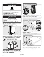 Предварительный просмотр 12 страницы Whirlpool W10741197A Installation Instructions Manual