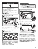 Предварительный просмотр 21 страницы Whirlpool W10741197A Installation Instructions Manual