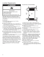 Preview for 6 page of Whirlpool W10761048A Installation Instructions Manual