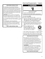 Preview for 11 page of Whirlpool W10761048A Installation Instructions Manual