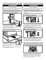 Preview for 13 page of Whirlpool W10761048A Installation Instructions Manual