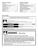 Preview for 3 page of Whirlpool W10804688 Use & Care Manual